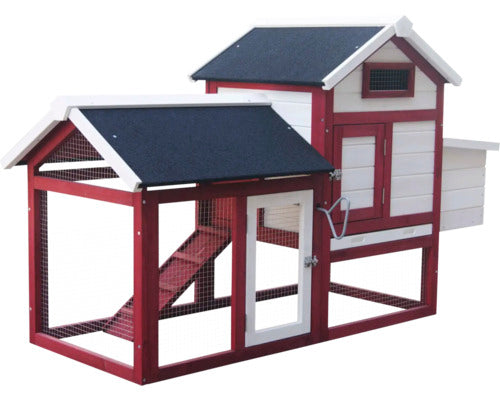 Cotet Pentru Gaini Habrita Po1562 Cu 2 Corpuri Lemn 152x62 Cm