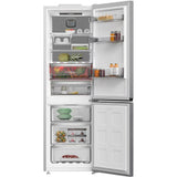Combina Frigorifica GRUNDIG GKPN 66840 LXPW, No Frost, Duo Cooling, 316 l, H 186.5 cm, Clasa C, Argintiu
