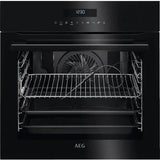 Cuptor incorporabil AEG BPE742320B, Electric, Autocuratare Pirolitica, 71 l, Clasa A+, Negru