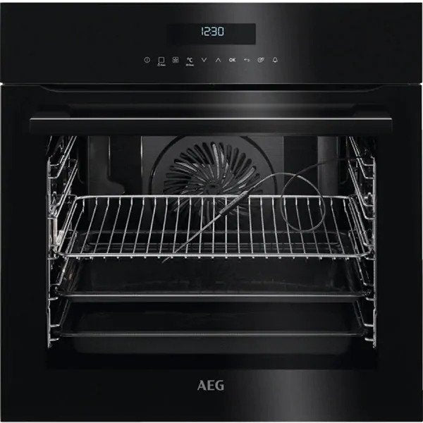 Cuptor incorporabil AEG BPE742320B, Electric, Autocuratare Pirolitica, 71 l, Clasa A+, Negru