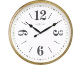 Ceas Perete Nextime Classic Alb/Auriu Ø 39 Cm