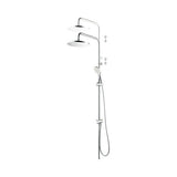 Sistem de dus cu comutator Tamina, dus fix Ø25,4 cm, para dus 3 functii, furtun dus 1,5 m, crom