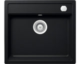 Chiuveta Bucatarie Cu O Cuva Schock Mono N-100 57x51 Cm, Fara Picurator, Cristadur Puro
