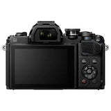 Aparat foto Mirrorless OLYMPUS E-M10III, 16.1 MP, 4K, Wi-Fi, Double Zoom Kit, Negru