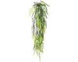 Planta Artificiala Tufa Iarba Feriga Suspendata H 114 Cm Verde
