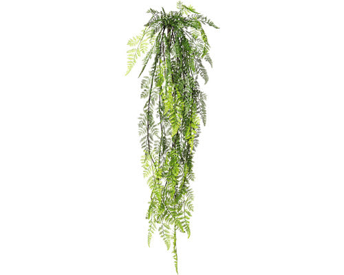 Planta Artificiala Tufa Iarba Feriga Suspendata H 114 Cm Verde