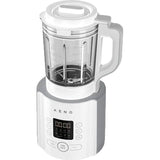 Blender TB3, AENO, Putere 800W, 28000rpm, 8 lame, Functie de gatit, Sticla termorezistenta, 1.75l, 8 programe, Display LED, Alb