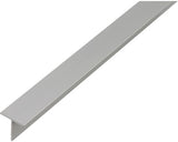 Profil Aluminiu Tip T Alberts 20x20x1, 5mm, Lungime 2m, Eloxat