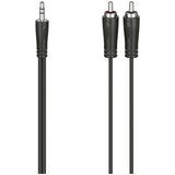 Cablu Audio Hama, jack 3.5 mm - 2 x RCA, stereo, 5 m