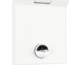 Aplica Cu Led Integrat Adour 10w, Senzor De Miscare, Lumina Reglabila, Pentru Exterior Ip44, Alb Mat