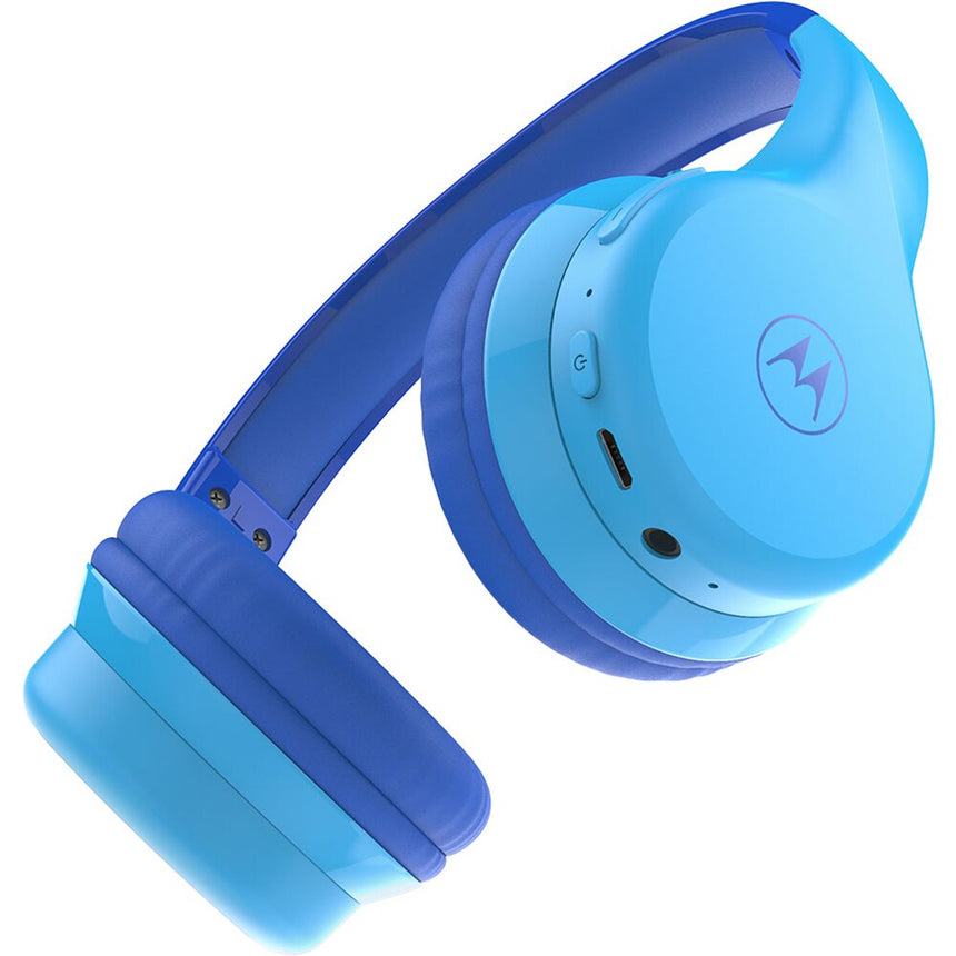 Casti wireless pentru copii, Moto JR 300, albastru