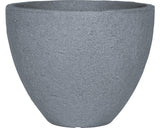 Ghiveci Geli Stone, Plastic, Ø 40 H 31 Cm, Gri