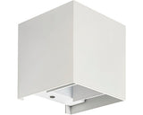 Aplica Sus/jos Solin G9, Pentru Exterior Ip54, Alb Mat
