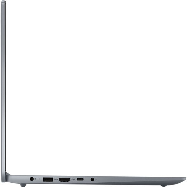 Laptop LENOVO IdeaPad Slim 3 15ABR8, AMD Athlon 7120U pana la 3.5GHz, 15.6" Full HD, 4GB, 512GB, AMD Radeon 610M, FreeDOS, Arctic Grey