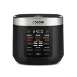 Multicooker cu gatire sub presiune, COSORI, 18 programe, 1000 W, 5 L, Slow Cooker, Start Delay, Pastrare cald 24h, 31.2 x 26.9 x 23.4 cm, negru