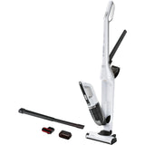 Aspirator cu acumulatori Bosch Flexxo Serie 4 BBH32551, 2 trepte de putere, filtru lavabil, Alb