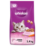 Hrana uscata pentru pisici Whiskas, Somon, 1.4 Kg