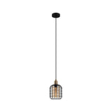 Pendul sufragerie, Eglo, 1xE27, Negru
