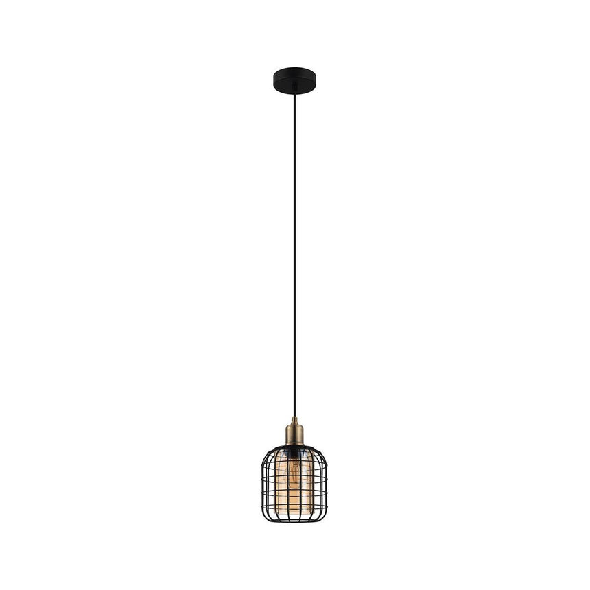 Pendul sufragerie, Eglo, 1xE27, Negru