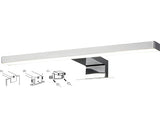 Lampa pentru oglinda cu LED integrat Gila 5W 400 lumeni, crom