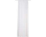 Perdea Cu Rejansa Multifunctionala Voile, Voal Ignifugat, Uni Alb 300x245 Cm