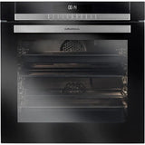 Cuptor incorporabil GRUNDIG Divide & Cook GEZST 47000 B, Electric, Autocuratare catalitica, 80 l, Clasa A, Negru