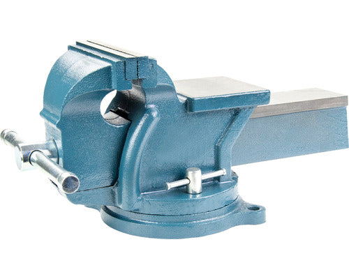 Menghina De Banc 75mm Din Fonta Culoare Albastra, Rotativa