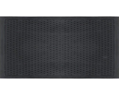 Covoras Cauciuc Blocks Negru 90x150 Cm