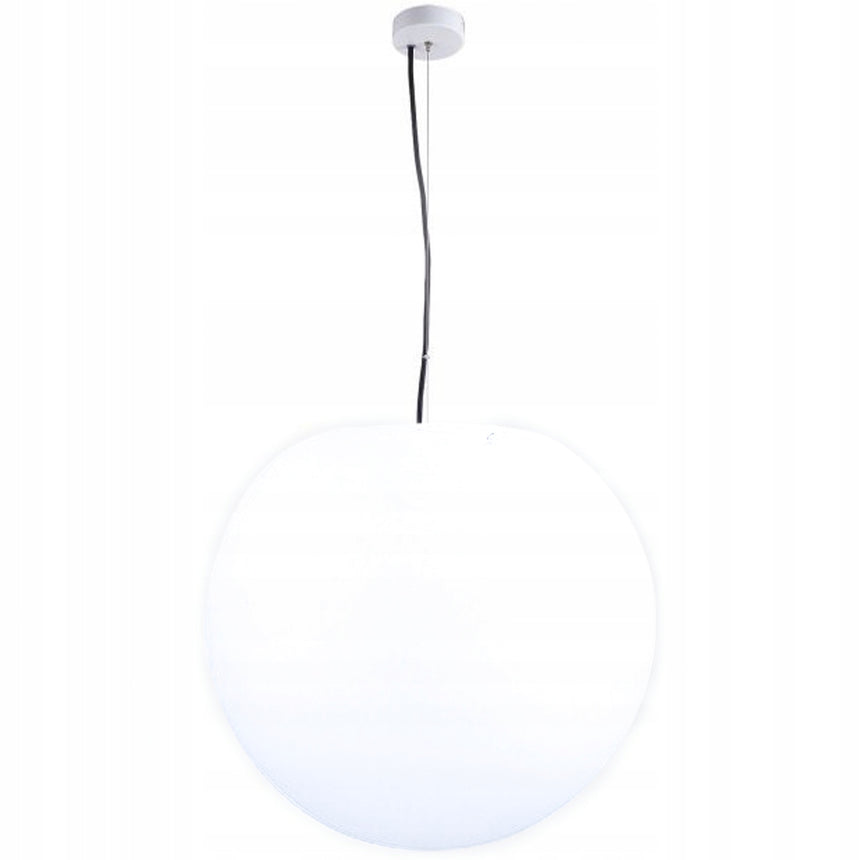 Lampa de gradina ZWIS Sphere, Nowodvorski, Otel/Poliestilena, 60cm, Alb