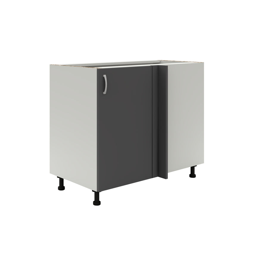 Corp Baza Colt haaus Karo, Antracit/Alb, 98 x 50 x 80 cm