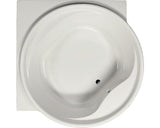 Cada de Baie Rotunda cu Colt Sanotechnik Mauritius Ø,162x43 cm, Acril, 408200, Alb