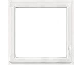 Fereastra Pvc Termopan Aron 5 Camere Geam Tripan 75x75 Cm Deschidere Dubla Stanga