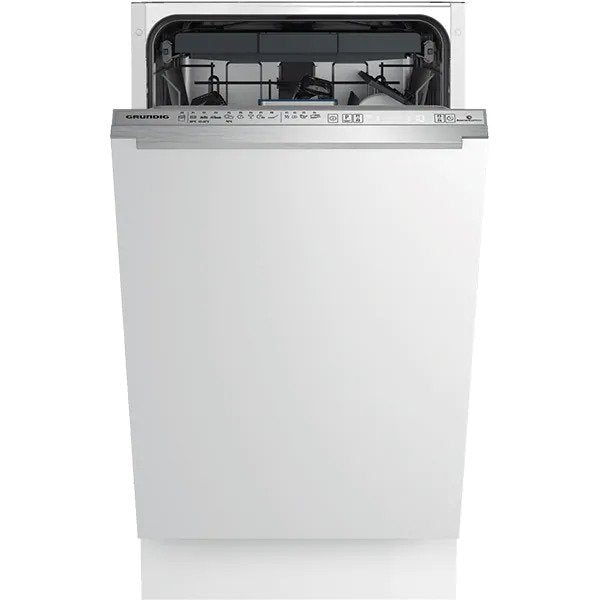 Masina de spalat vase incorporabila GRUNDIG GSV41821, 11 seturi, 8 programe, 45 cm, clasa A++, Alb