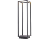 Stalp Pitic Cu Led Integrat Symmetry 7w 388 Lumeni, 50 Cm, Pentru Exterior Ip54, Negru Grafit