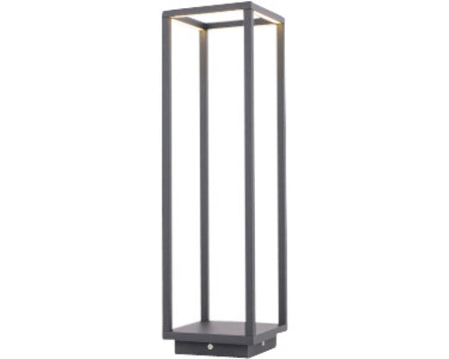 Stalp Pitic Cu Led Integrat Symmetry 7w 388 Lumeni, 50 Cm, Pentru Exterior Ip54, Negru Grafit