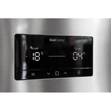 Combina frigorifica SHARP SJ-BA10DHXLF-EU, AdvancedNoFrost, 331 l, H 186 cm, Clasa A+, Gri