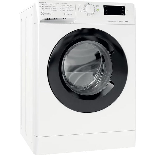 Masina de Spalat Rufe Frontala INDESIT MTWE 81495 WK EE, 8 kg, 1400rpm, Clasa B, Alb