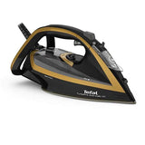 Fier de calcat, Tefal, 3000W, 300 ml, Negru/Auriu