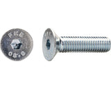 Suruburi Metrice Cu Cap Inecat Si Hexagon Interior Dresselhaus 4x10 Mm Din7991 Otel Zincat, 100 Bucati