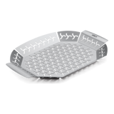 Cos pentru gratar Weber, 36.5x26.5x2.8 cm, inox