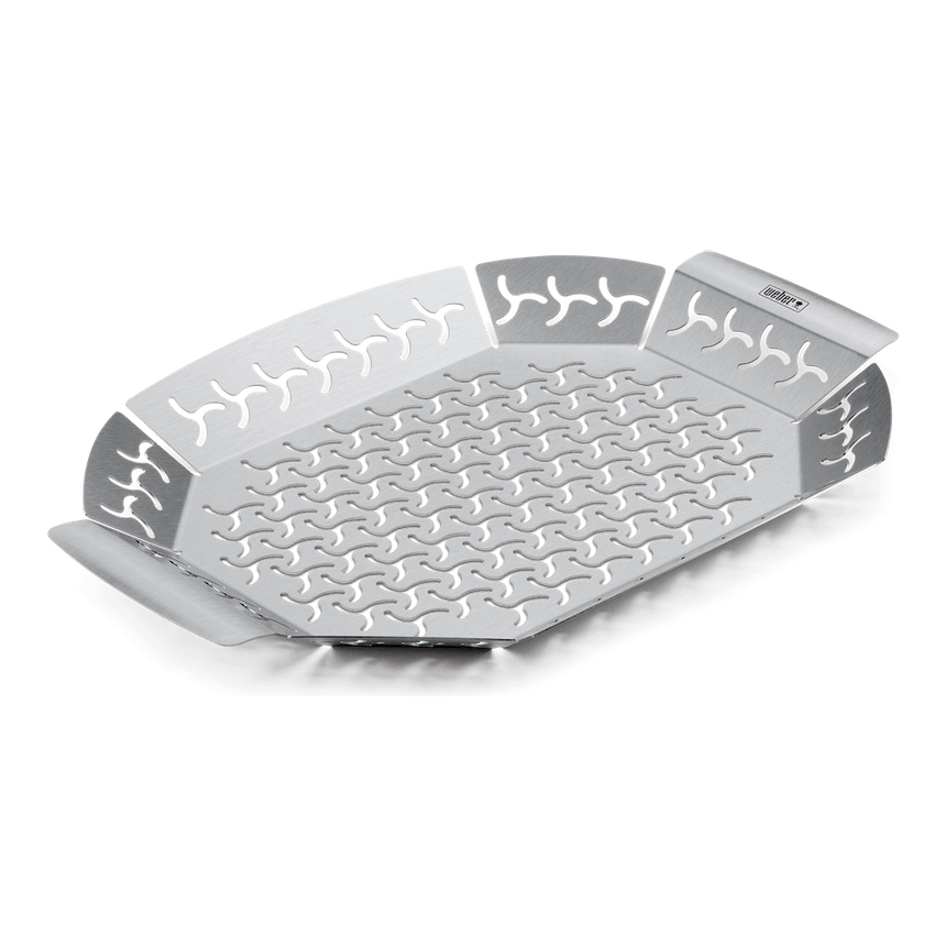 Cos pentru gratar Weber, 36.5x26.5x2.8 cm, inox