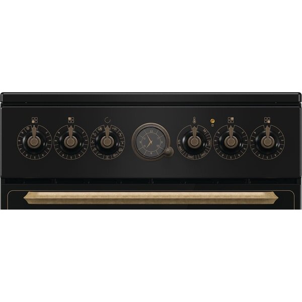 Aragaz GORENJE GECS5B70CLB, 4 arzatoare, Electric, L 50 cm, Grill, Negru