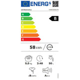 Masina de spalat rufe LG F4WV509S2TE, 1400 RPM, 9 kg, Clasa B (clasificare energetica veche Clasa A+++)