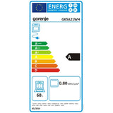 Aragaz GORENJE GK5A21WH, 4 arzatoare, Gaz, Electric, L 50 cm, Grill, Alb