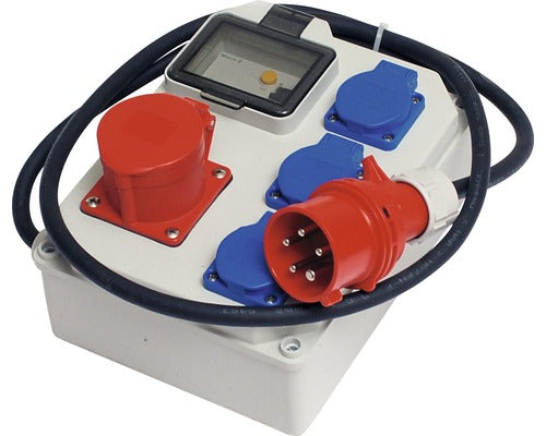 Distribuitor Electric Trifazic Pce 4 Prize (3 Cp + 1 Trifazata) Cablu 1, 5m H07rn-f 5x1, 5 Mm² Ip54