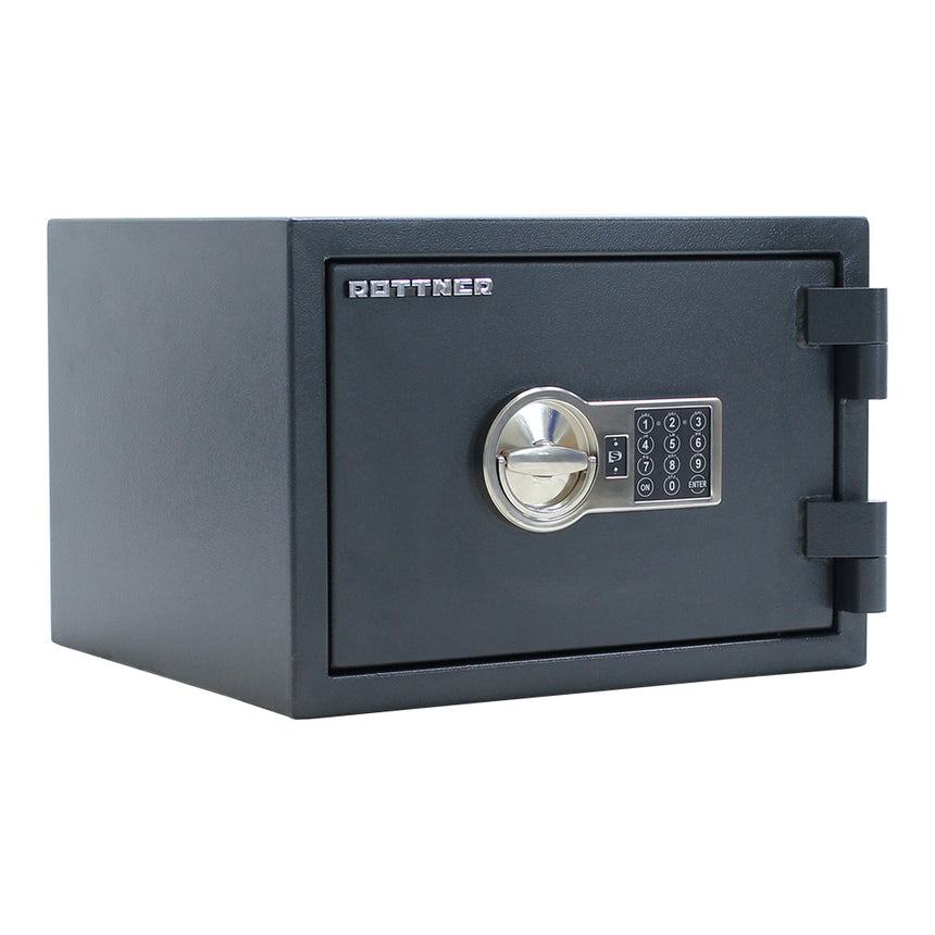 Seif Antifoc si Antiefractie Rottner Fire Hero 30 EN1 Inchidere Electronica Antracit