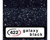 Prag Cabina Dus Semirotund din Granixit 100x100 cm Galaxy Black