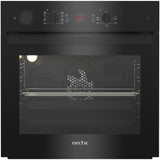 Cuptor incorporabil Arctic AROIS24300RBD, Electric, 71 l, Clasa A, 8 programe, gatire asistata cu abur, Autocuratare hidrolitica, Grill, Negru