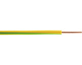 Cablu Electric Fy (H07v-u) 10 mm² Verde/galben, Inel 25 m