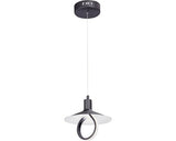 Pendul Cu Led Integrat Vitaluce Ve4637 10w 400 Lumeni, Negru
